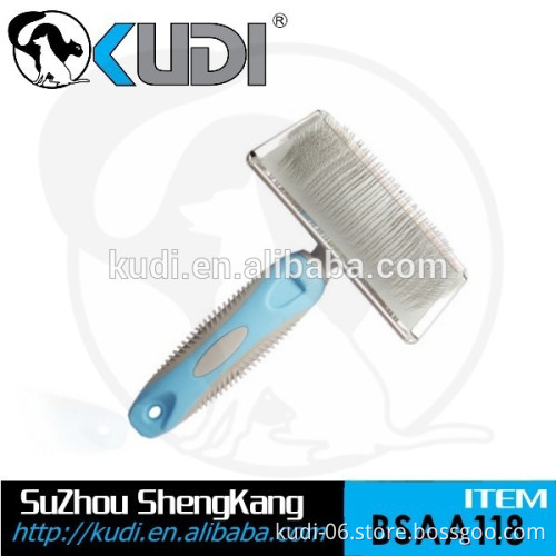 Professional grooming product stainless steel pin pet slicker brush